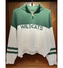 Ellsworth & Ivey Sweater: Ellsworth & Ivey 1/4 Zip "Wildcat"