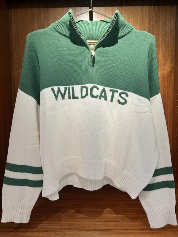 Sweater: Ellsworth & Ivey 1/4 Zip "Wildcat"