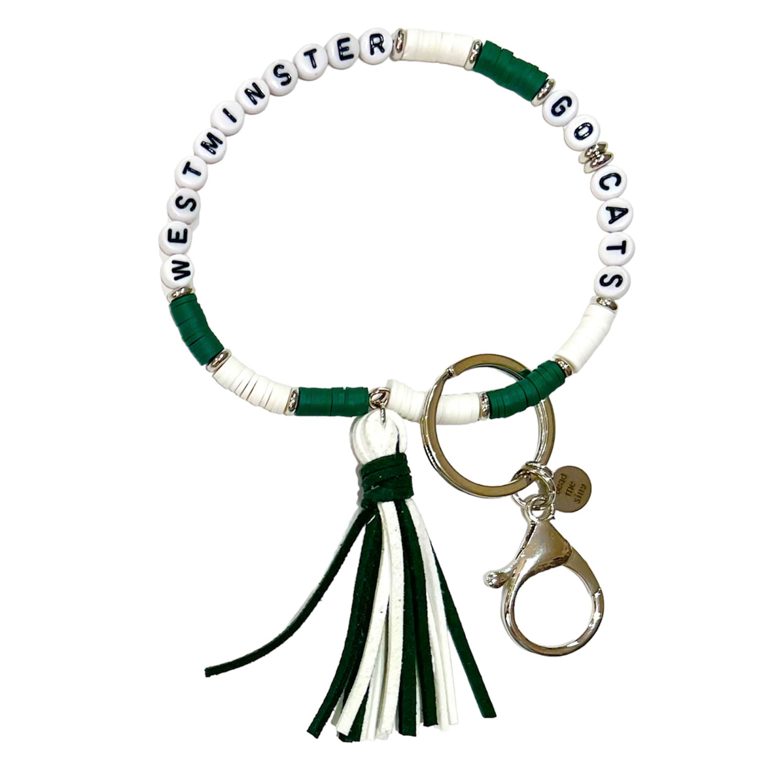 Jardine Keychain: Wristlet Beaded - Westminster & Go Cats!