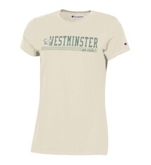 Champion T: Champion Women's Westminster 4 Lines Go Cats! - Cream