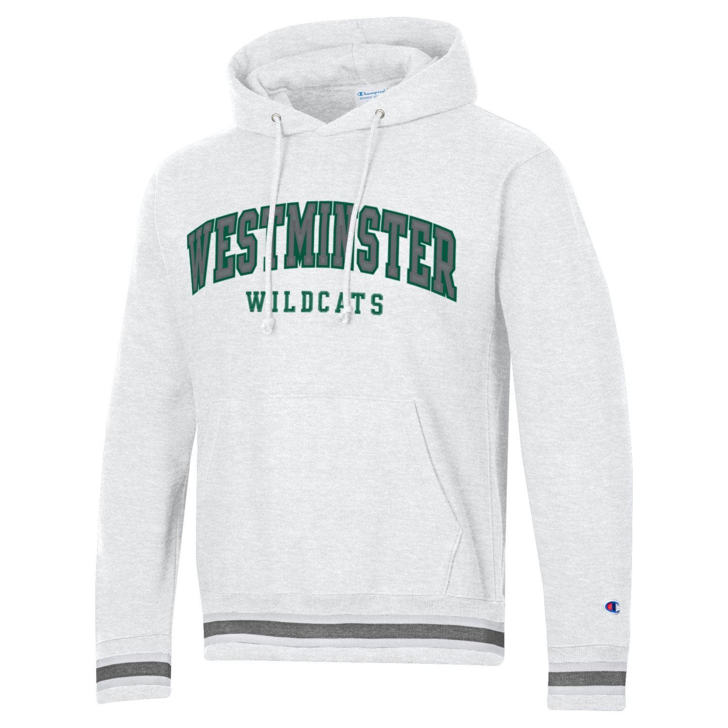 Champion Hoodie: Champion Reverse Weave Higher Ed Hood