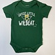 Garb Onesie: Garb Body Suit Green  Cutest Little Wildcat