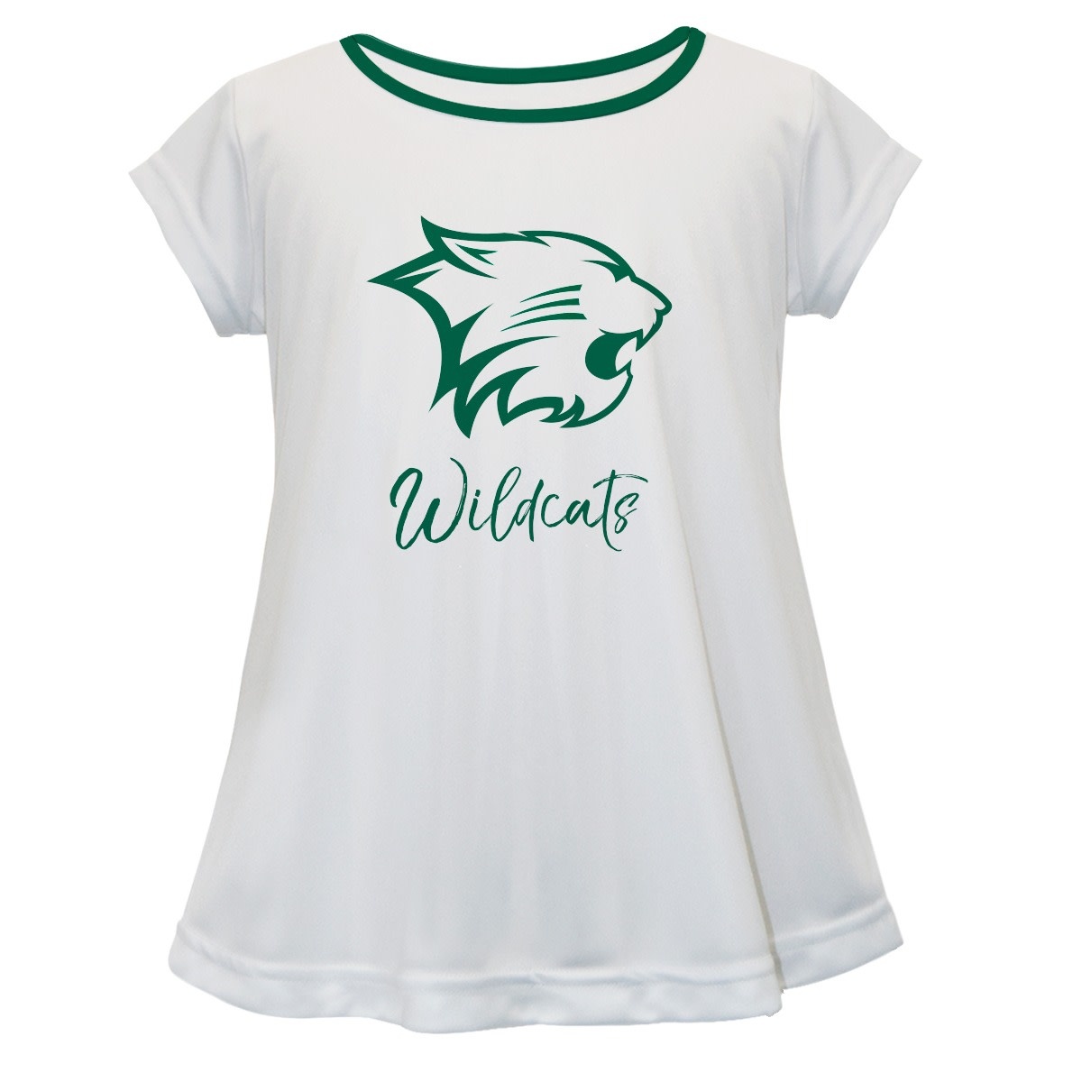 Vive La Fete Dress: Vive La Fete Girls Game Day Logo Wildcats White