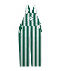 Vive La Fete Overalls: Vive La Fete Green/White Stripe