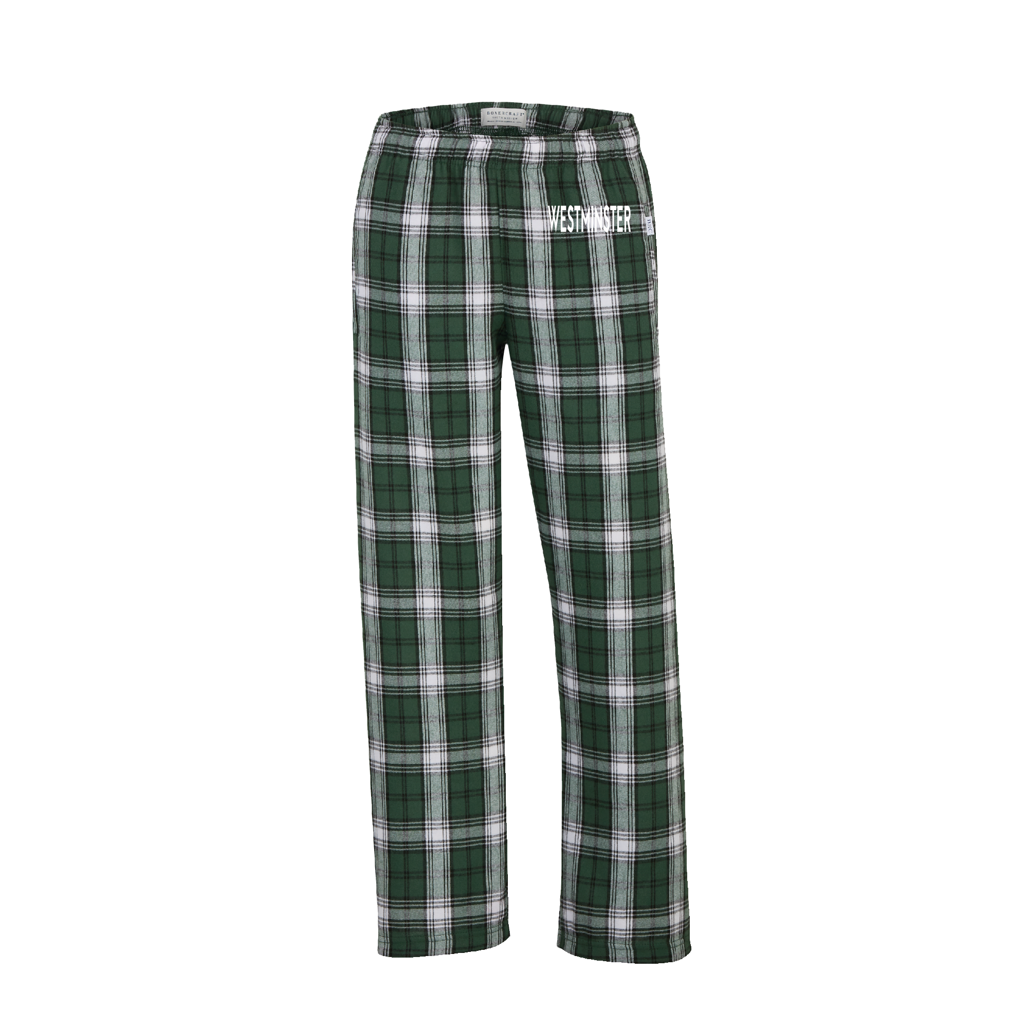 Boxercraft Pajama Pant: Youth Flannel Embroidered Westminster