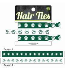 Jardine Hair Tie: Paw Print Pack of 3 Stretchy Hair Ties