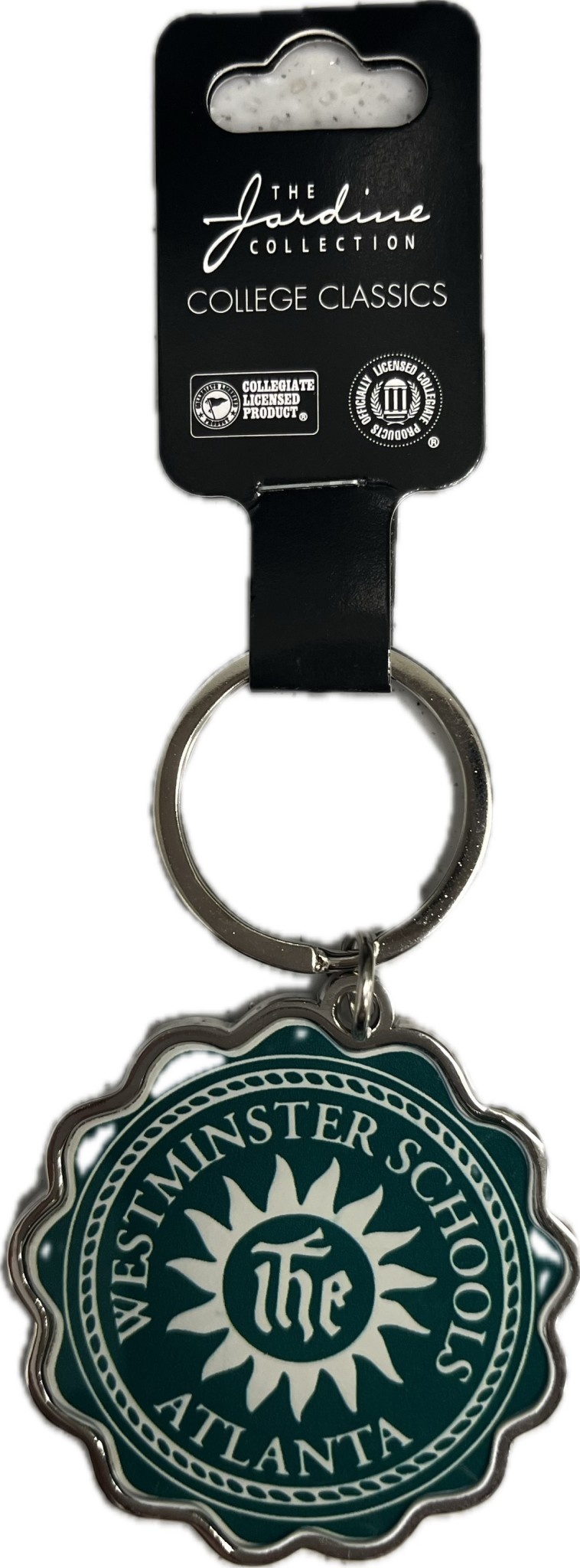 Jardine Keychain:  Westminster Seal or Football Helmet