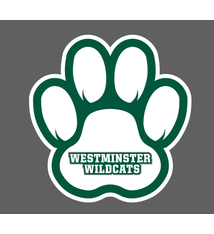Decal: Paw Westminster Wildcats