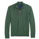 Johnnie-O Sweater: Mens Johnnie-O Qtr Zip Raynor Moss Green