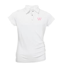 Garb Polo: Garb Girls Brighton Polo w/ Pink W