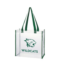 Tote: Forest Green Clear Bag