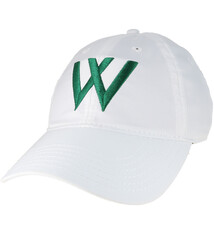 Hat: Cool Fit White L2 - Green W