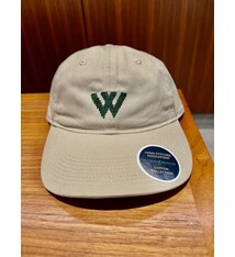 Smathers & Branson Hat: Smathers & Branson Stone w/ Green W