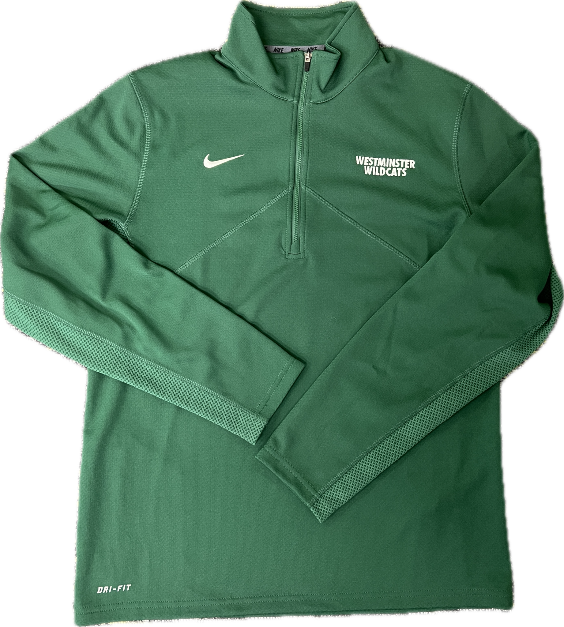 Nike Pullover: Nike M 1/4 Zip green