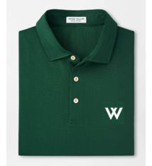 Peter Millar Polo: Peter Millar Men's Tesseract Performance Green