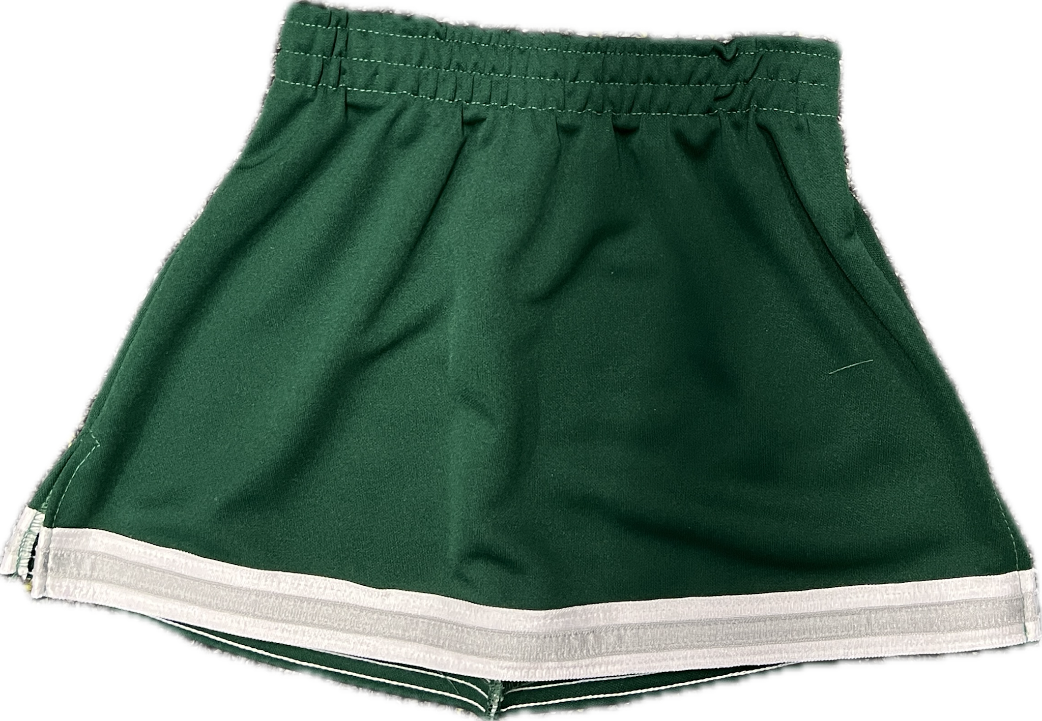 Third Street Sportswear Cheerleading: Third Street 3-Piece Green/White/Silver/Wildcats v2