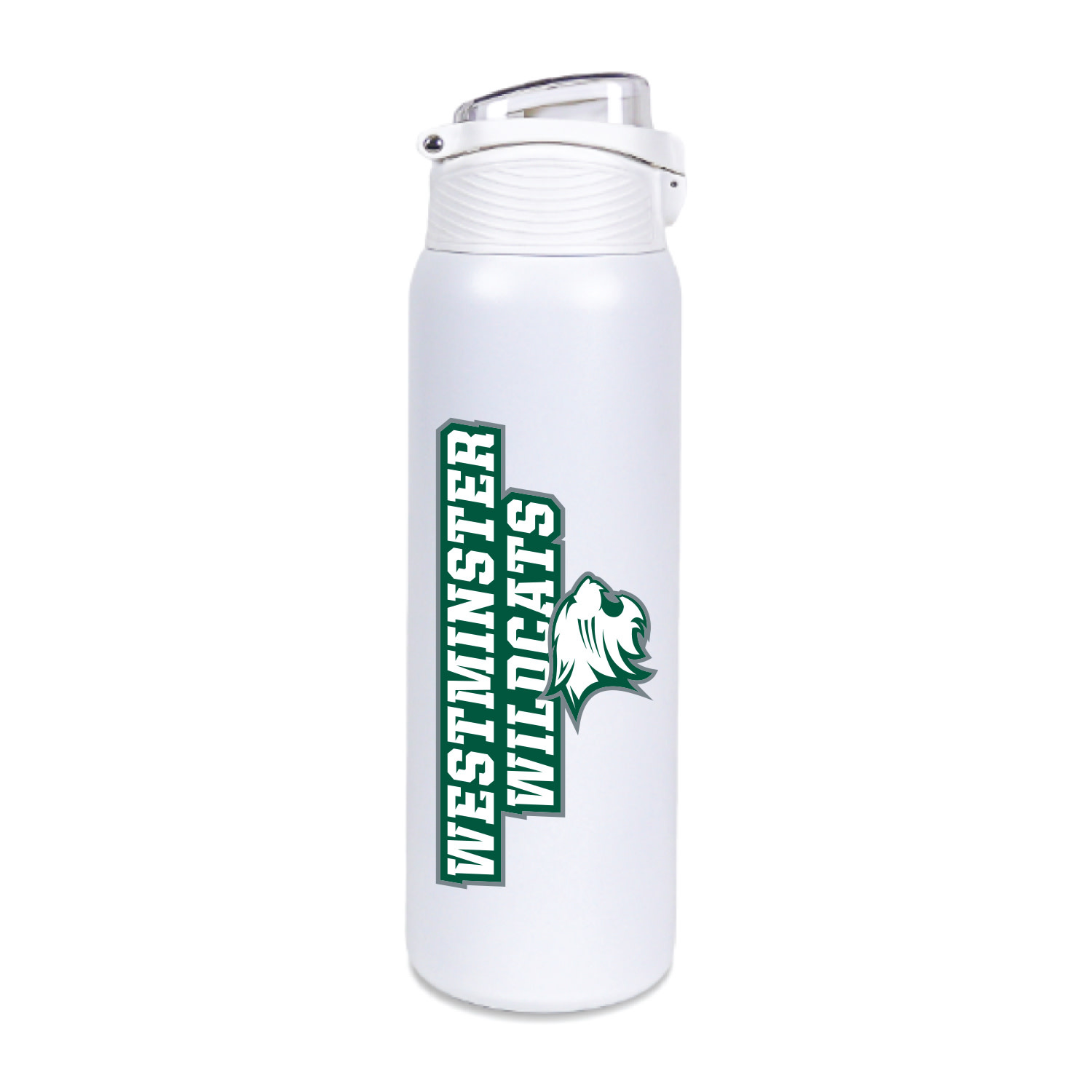 Tumbler: 28oz White Bodhi Westminster Wildcats