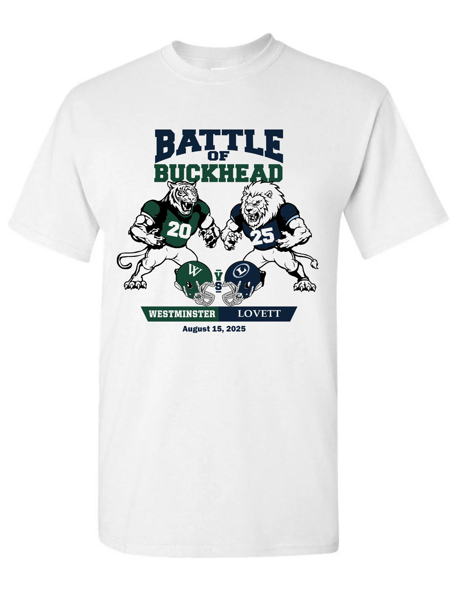 Port Authority Battle of Buckhead T-Shirt 2025