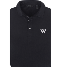 Bobby Jones Polo: Bobby Jones Magnolia Jaquard Black