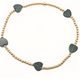 Erin Gray Bracelet: Erin Gray Love Bracelet Green 6.5 inch
