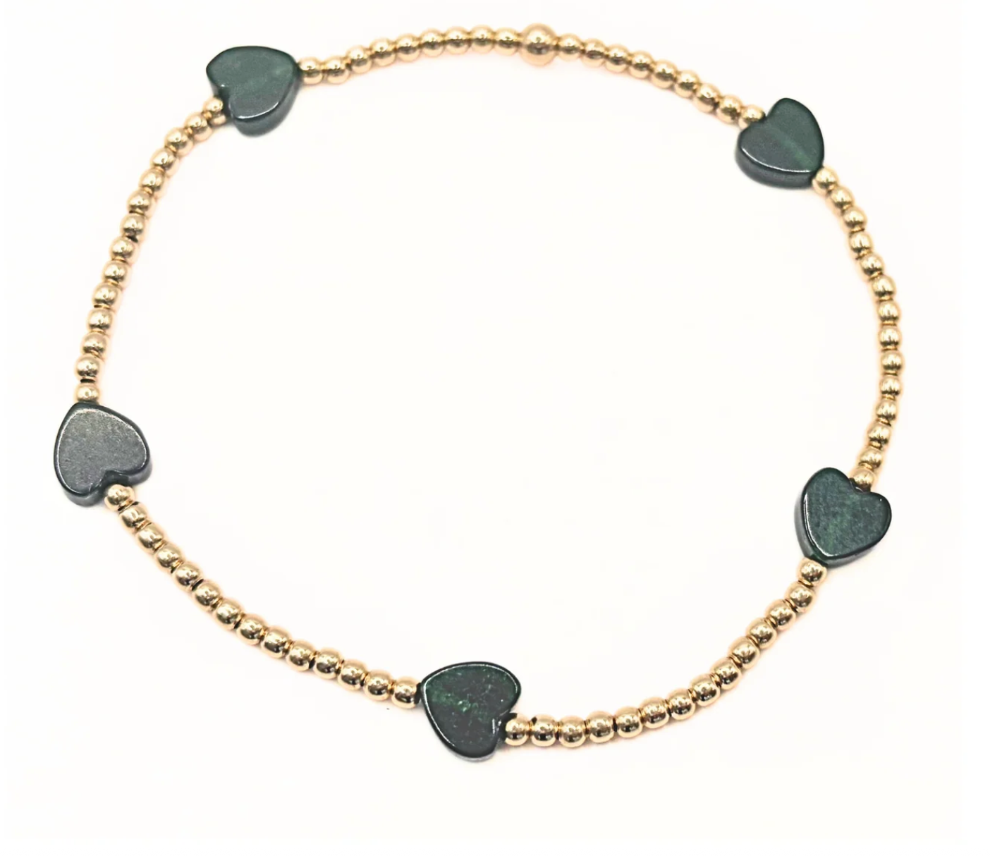 Erin Gray Bracelet: Erin Gray Love Bracelet Green 6.5 inch