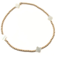 Erin Gray Bracelet: Erin Gray Love Bracelet White 7 inch