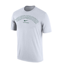 Nike T: Nike Dri-Fit Cotton Short Sleeve White XXL