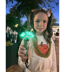 LED Hand Fan, Go Cats!