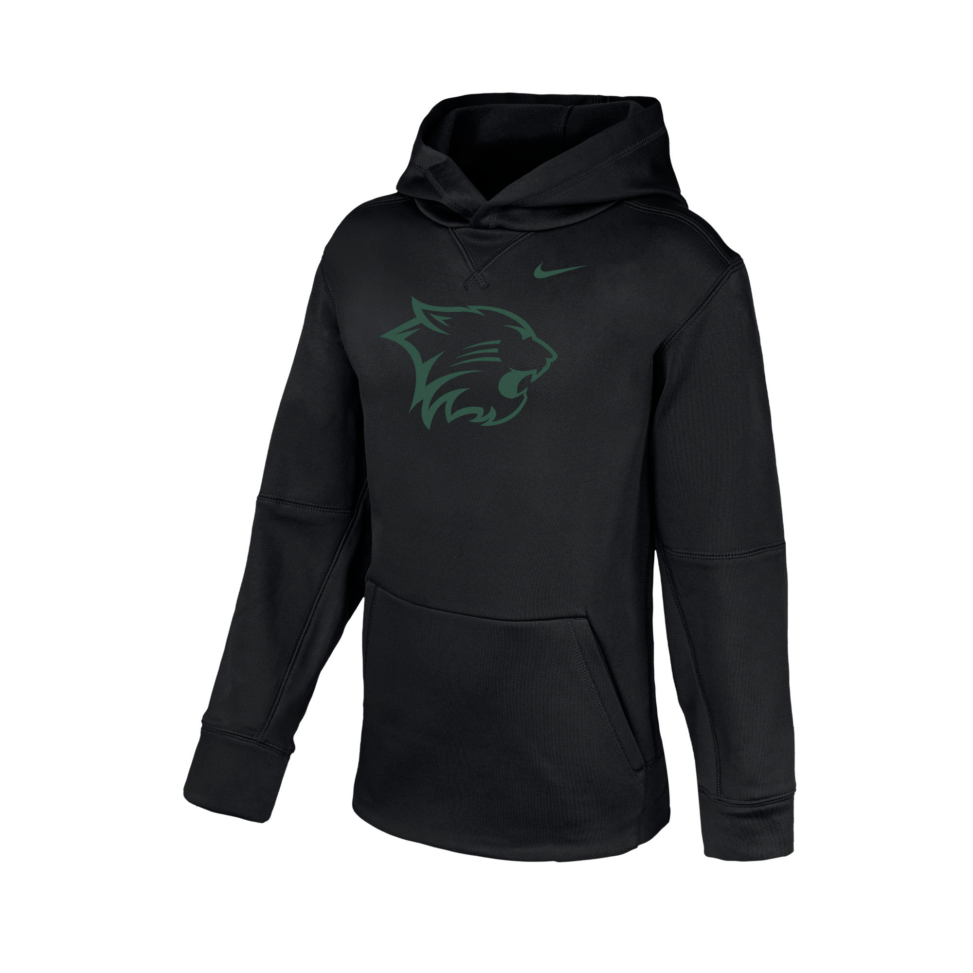 Nike Hoodie: Youth Nike Therma PO, Cathead