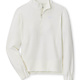 Peter Millar Pullover: Women's Peter Millar Flora Half Zip Soft White