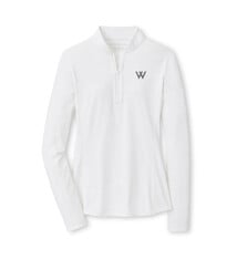 Peter Millar Pullover: Women's Peter Millar Perth Performance White