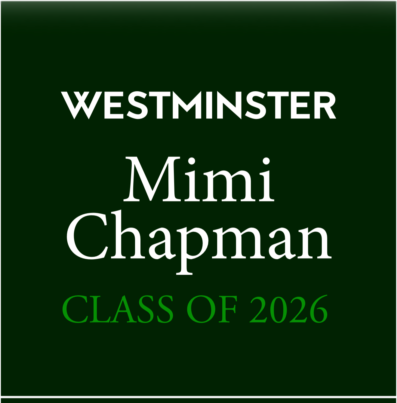 Class of 2026 Graduation Yard Sign