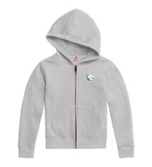 League Kids Full-Zip: League Kids Cotton Hoodie, Wildcat Head