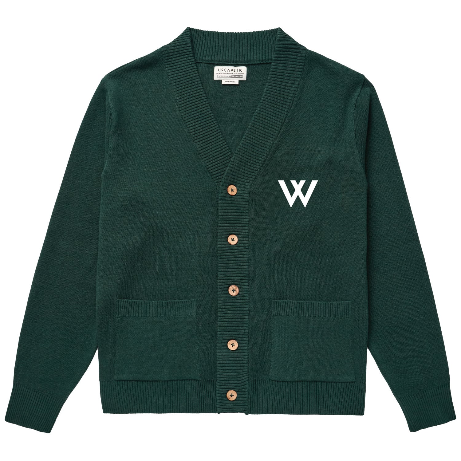 Uscape Sweater: USCAPE Button Down Cardigan