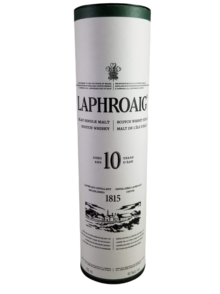 Laphroaig 10年 700ml 旧ラベル　スコッチウイスキー Amazon.co.jp: ラフロイグ10年 [ ウイスキー イギリス 700ml ] : 食品