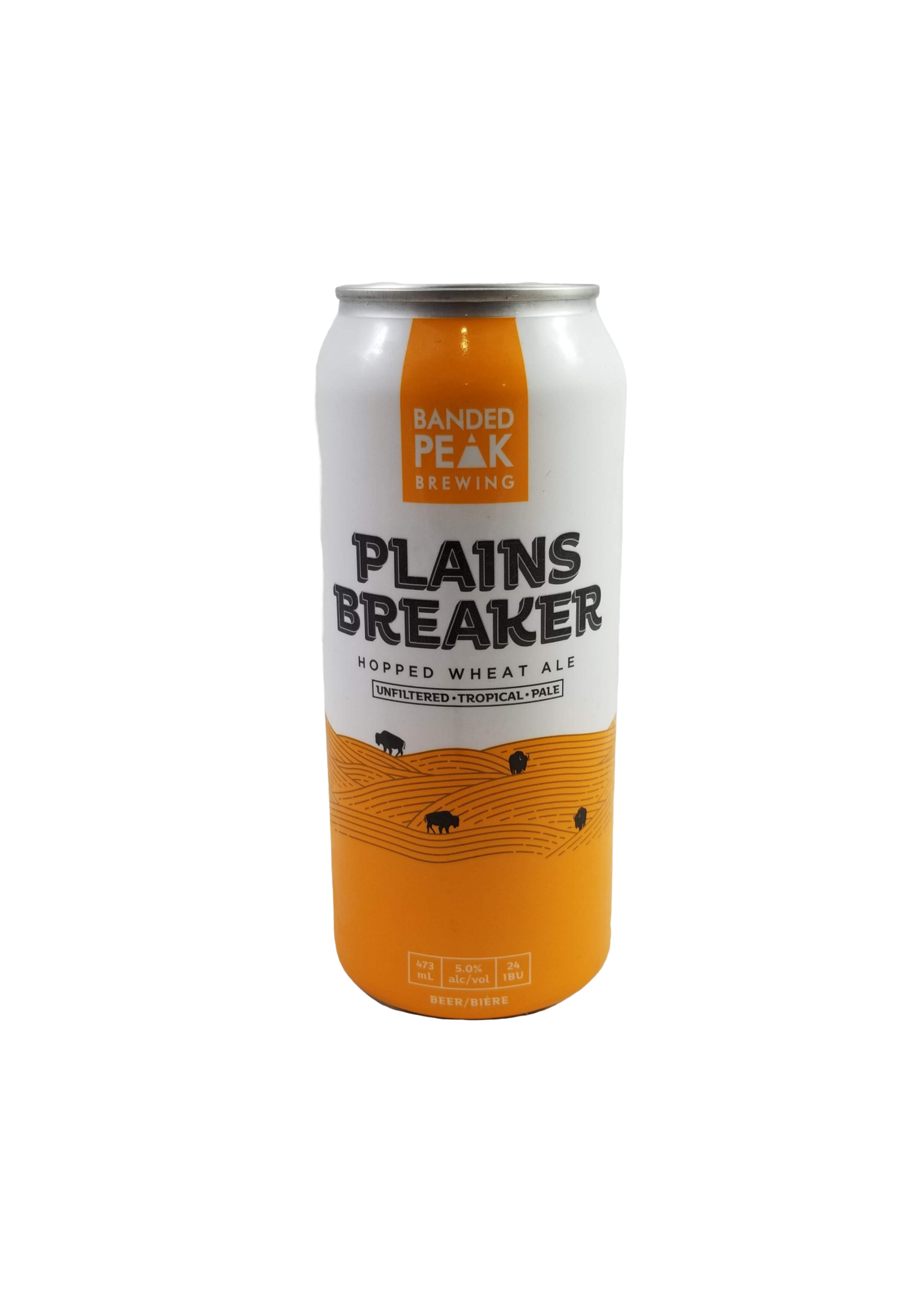 Banded Peak Brewing Banded Peak Brewing Plains Breaker Wheat Ale 473ml