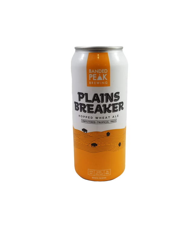 Banded Peak Brewing Plains Breaker Wheat Ale 473ml