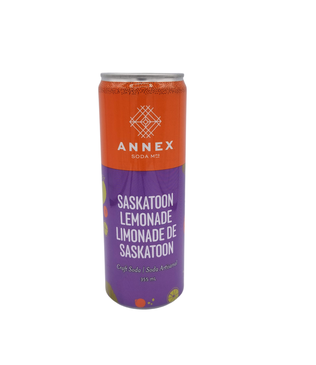 Annex Soda Saskatoon Lemonade Soda 355ml