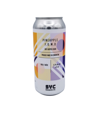 SYC Brewing Co. SYC Brewing Co. Pineapple FOMO Sour 473ml