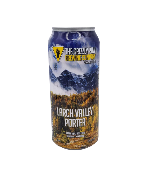 Grizzly Paw Brewing Larch Valley Porter 473ml