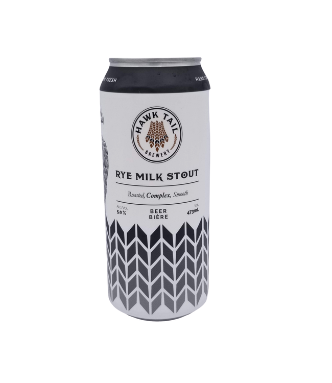 Hawk Tail Rye Milk Stout 473ml