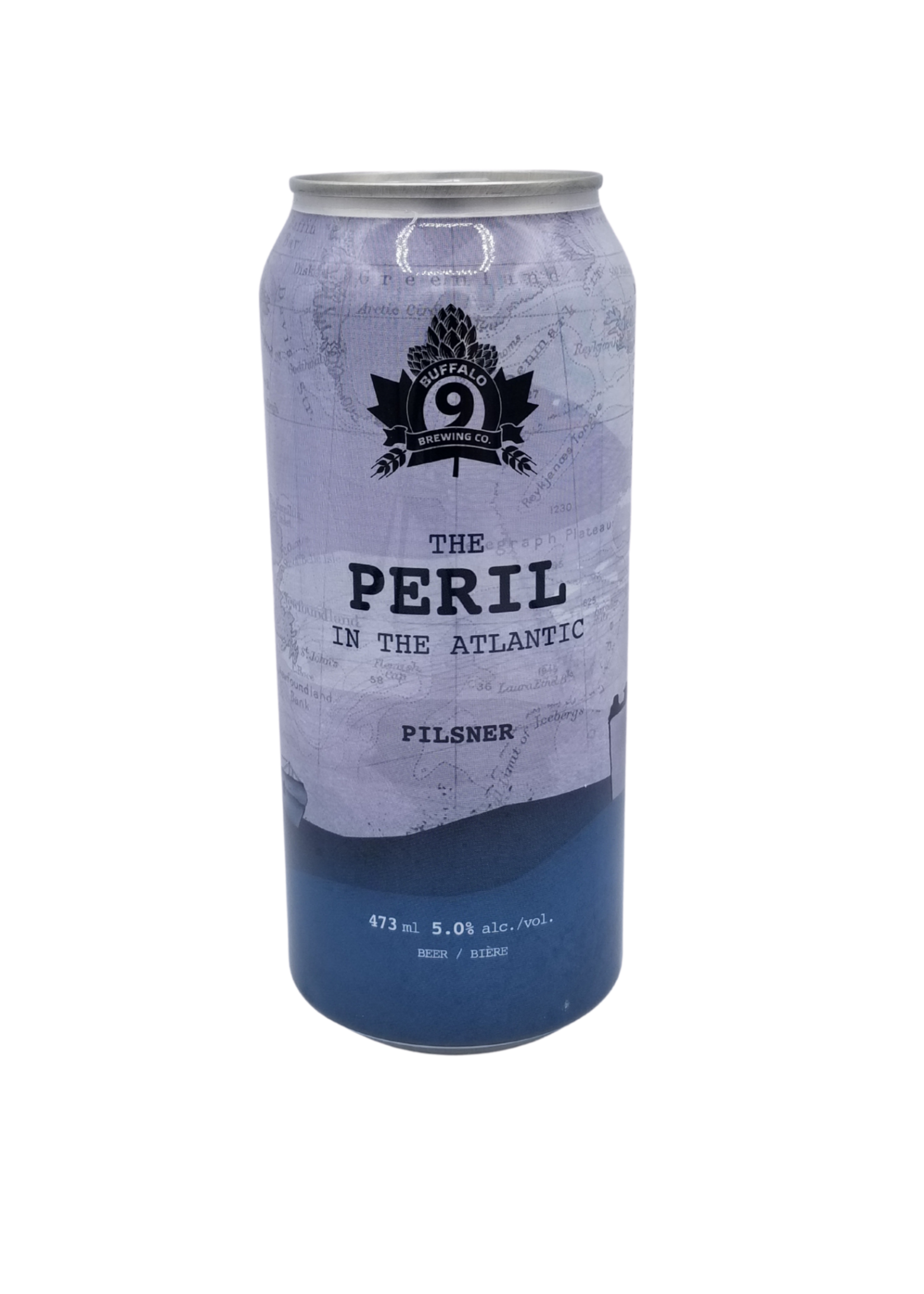 Buffalo 9 Brewing Peril in the Atlantic Pilsner 473ml