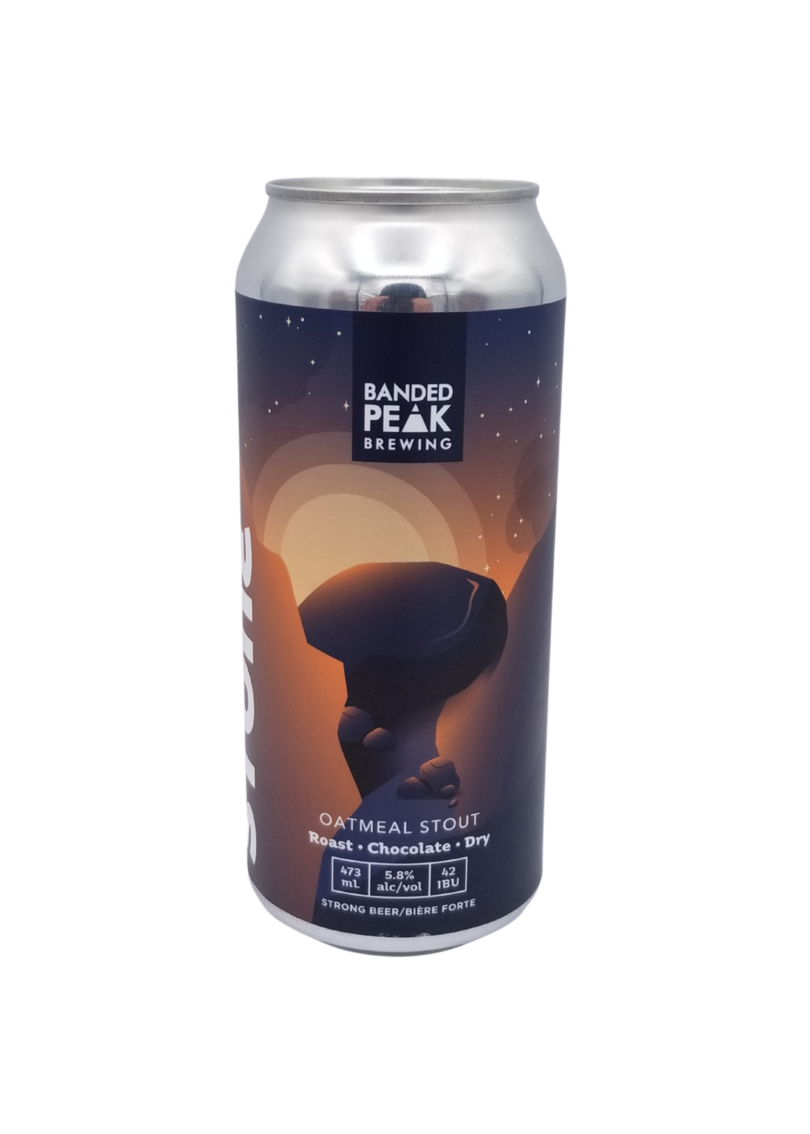 Banded Peak Brewing Chockstone Stout 473ml