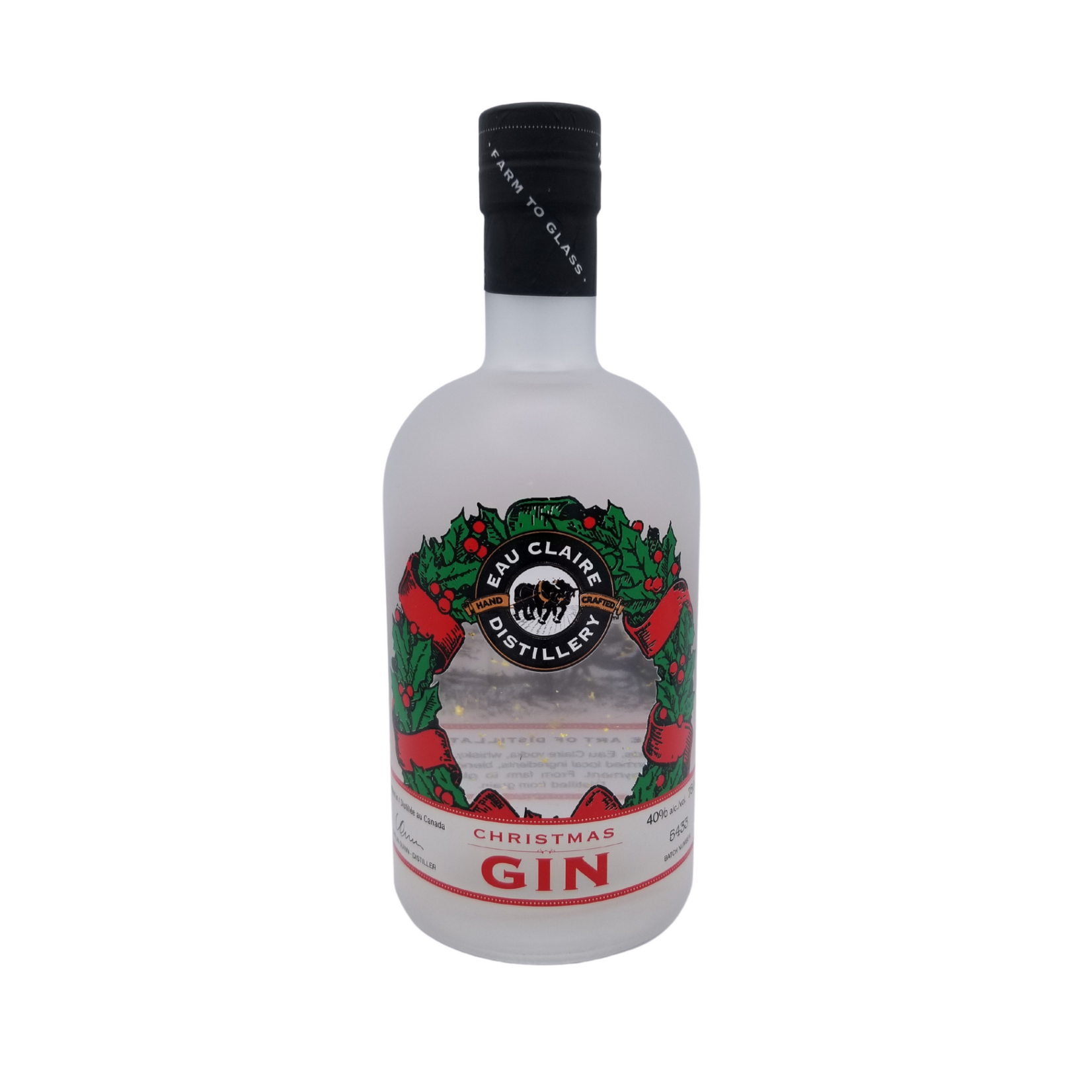 Eau Claire Distillery Christmas Gin 750ml