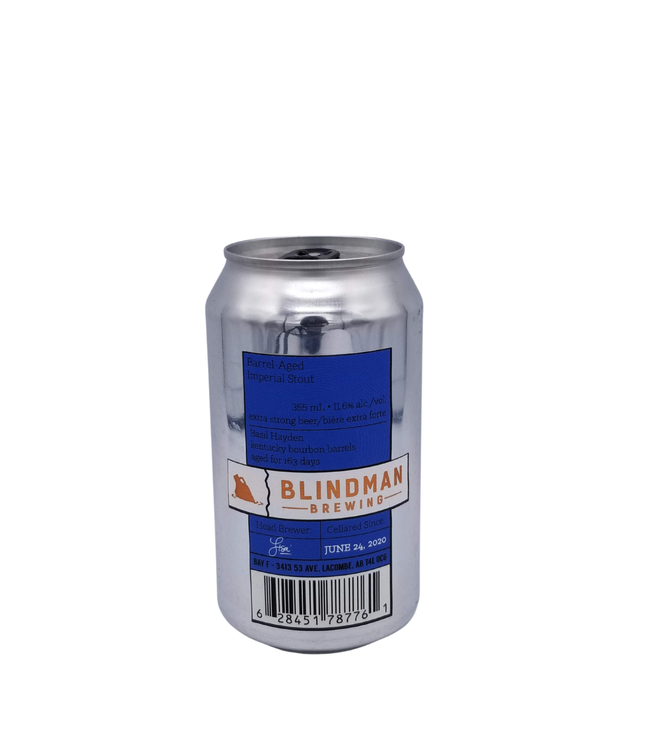 Blindman Brewing Bourbon Barrel-Aged Imperial Stout 355ml