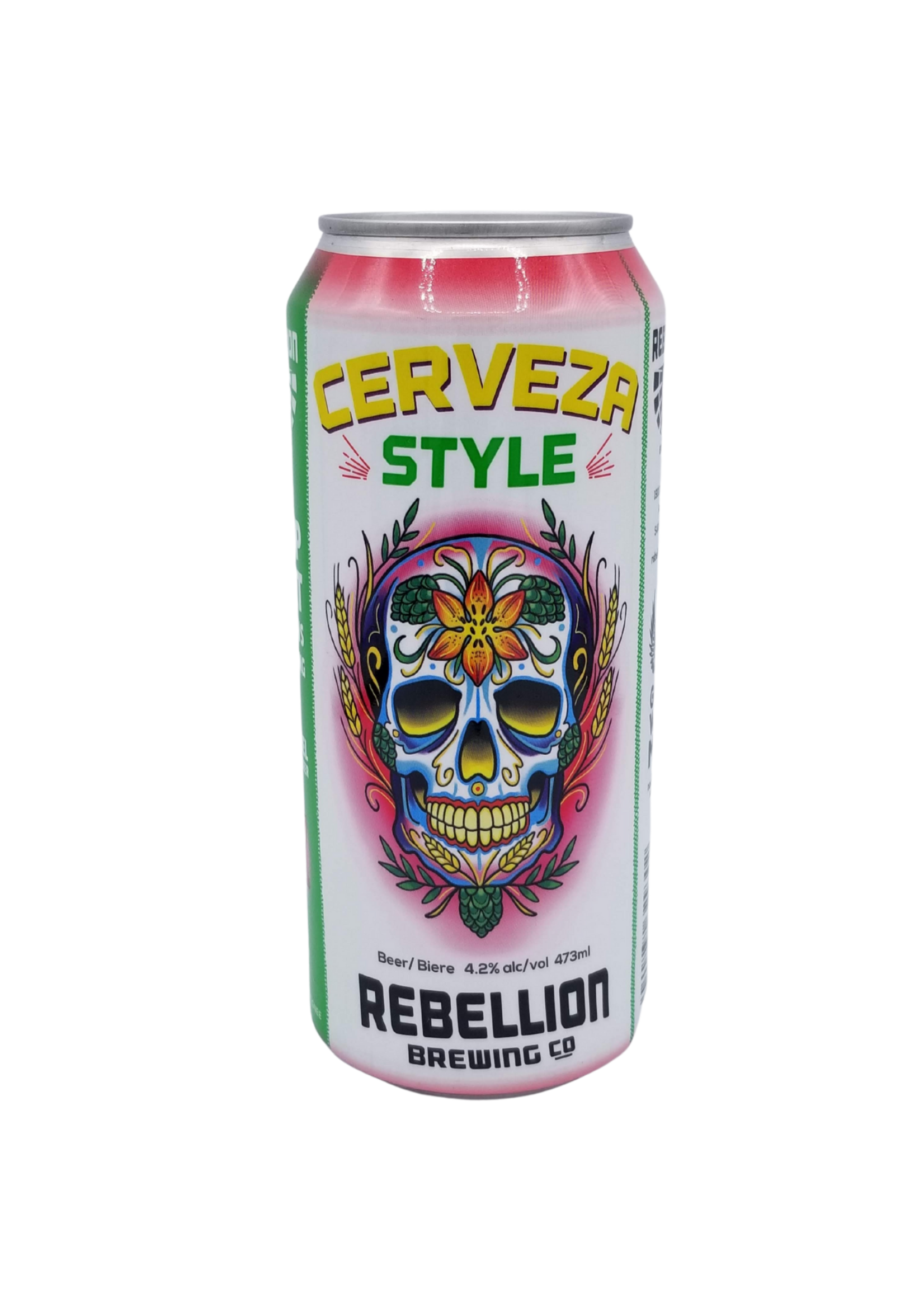 Rebellion Brewing Co. Cerveza Style Lager 473ml