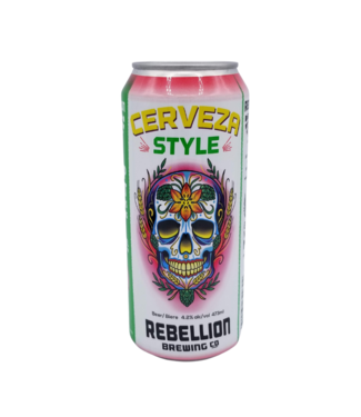 Rebellion Brewing Co. Cerveza Style Lager 473ml