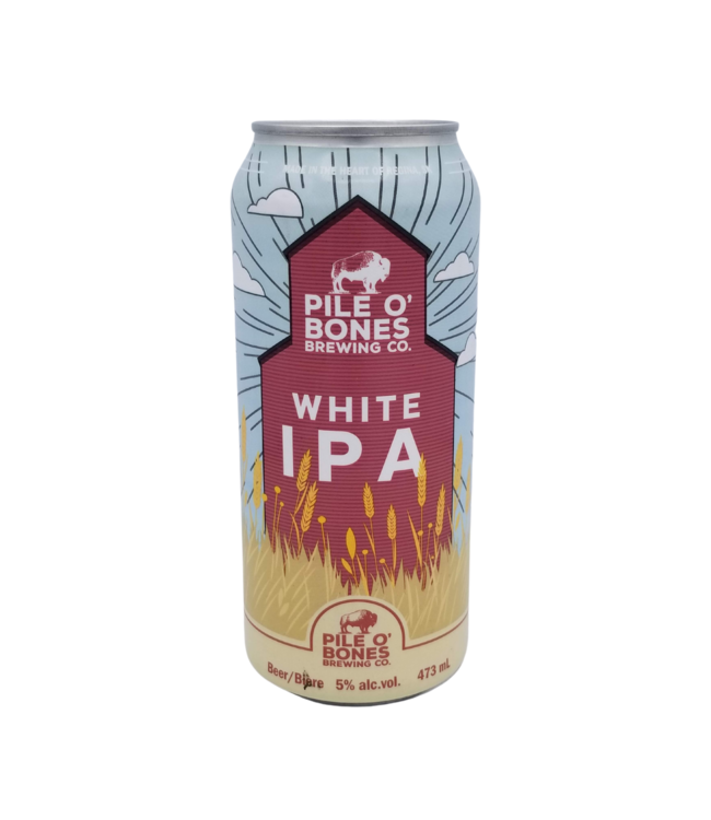 Pile O' Bones Brewing White IPA 473ml