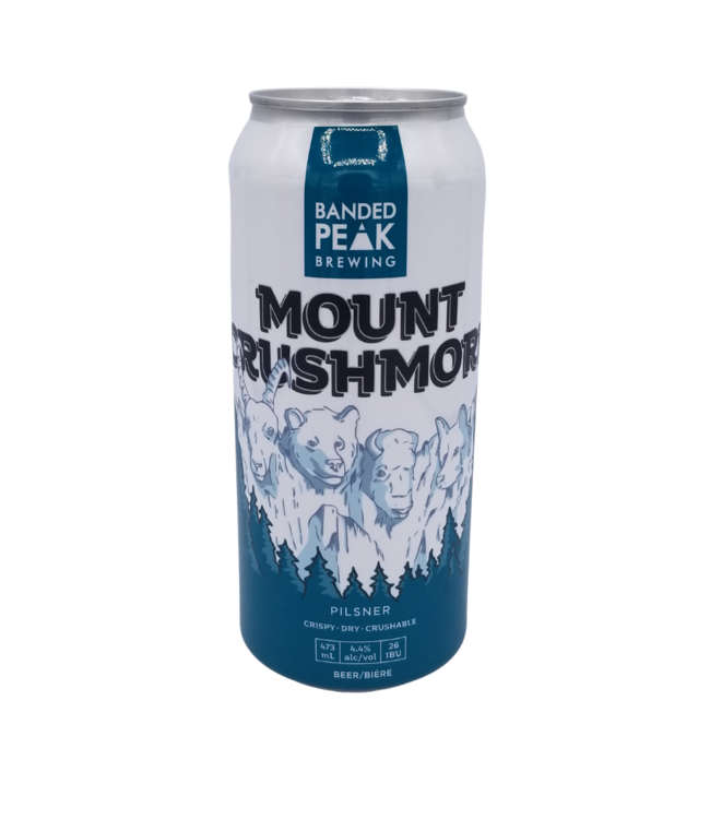 Banded Peak Brewing Mount Crushmore Pilsner 473ml