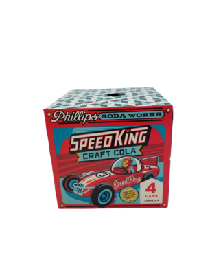 Phillips Brewing Phillips Sodaworks Speed King Cola 4x355ml